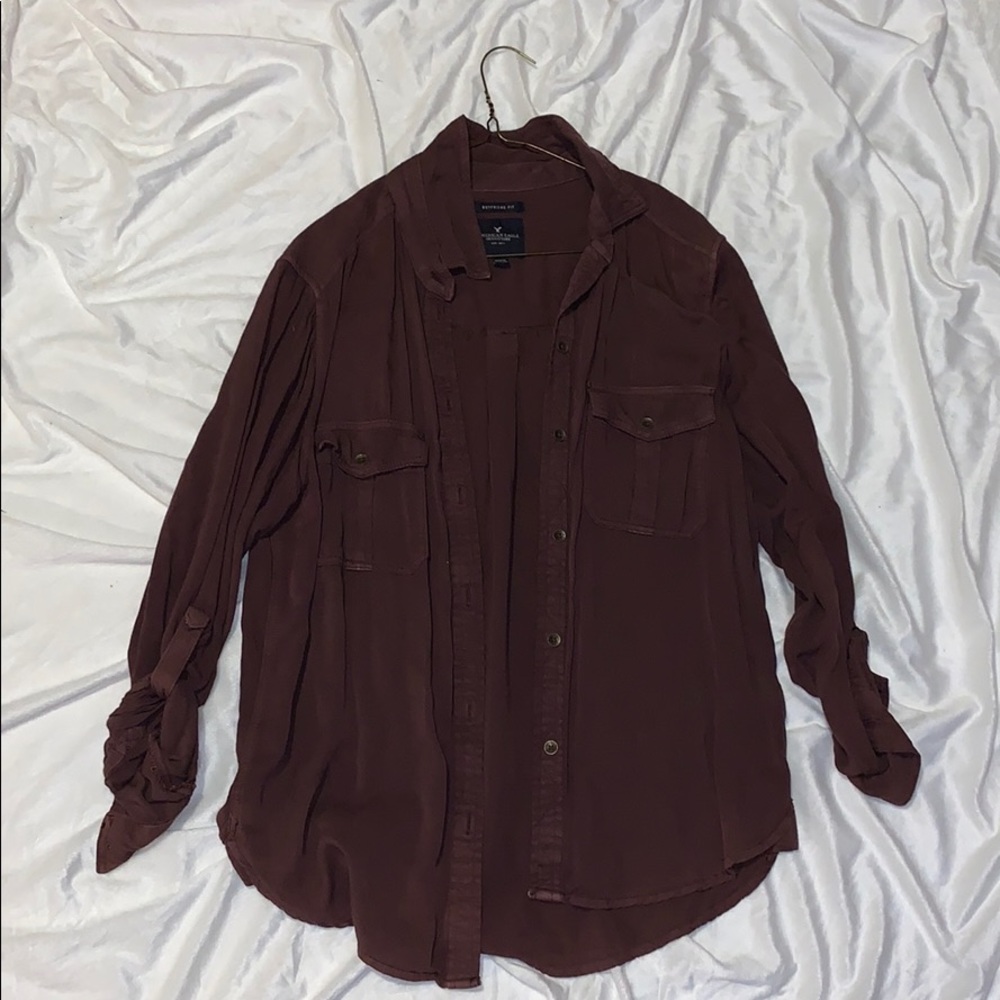 Boyfriend fit top from American eagle